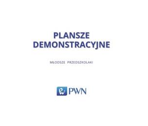 Okładka książki Plansze demonstracyjne Młodsze przedszkolaki
