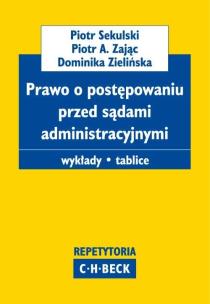 Okładka książki Prawo o postępowaniu przed sądami administracyjnymi.