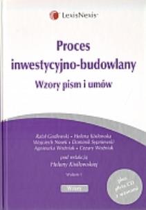 Okładka książki Proces inwestycyjno-budowlany + CD