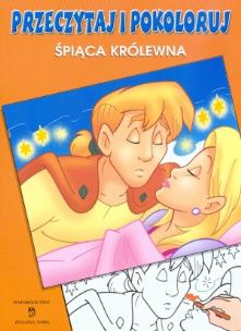 Okładka książki Przeczytaj i pokoloruj Śpiąca królewna