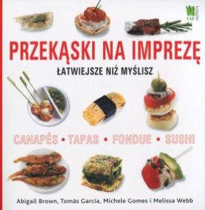 Okładka książki Przekąski na imprezę Łatwiesze niż myślisz