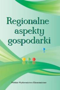 Okładka książki Regionalne aspekty gospodarki