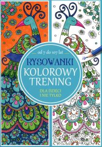 Okładka książki Rysowanki Kolorowy trening