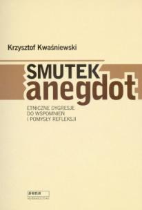 Okładka książki Smutek anegdot