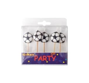 Opakowanie Świeczki pikery 'Piłki nożne'