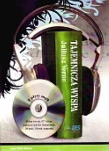 Okładka książki Tajemnicza wyspa Audiobook QES - Audiobook