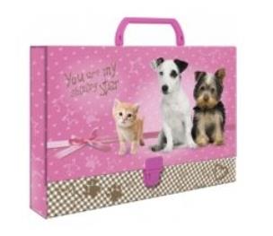 Opakowanie Teczka twarda z rączką Star Animals DERFORM