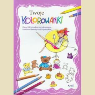 Okładka książki Twoje Kolorowanki