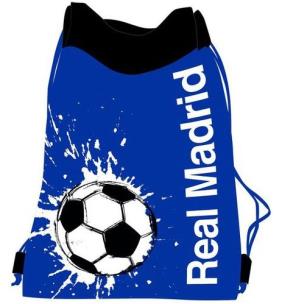 Opakowanie Worek na obuwie Real Madryt niebieski z piłką