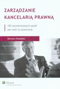 Okładka książki Zarządzanie kancelarią prawną