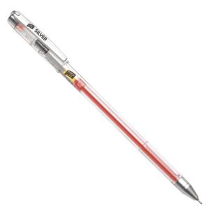 Opakowanie Żelopis Silver czerwony 20 sztuk