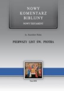Okładka książki 1 List Św. Piotra NT
