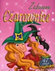 Okładka książki 47 nalepek. Zabawne czarownice