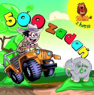 Okładka książki 500 zadań z lwem