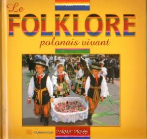 Okładka książki Albumik Polski folklor żywy wersja francuska