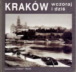 Okładka książki Album Kraków wczoraj i dziś wer. polska