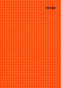 Opakowanie Brulion A5 Top-2000 w kratkę 96 kartek Vinyl Fluo pomarańczowy