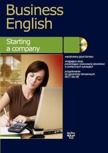 Okładka książki Business english Starting a company + CD