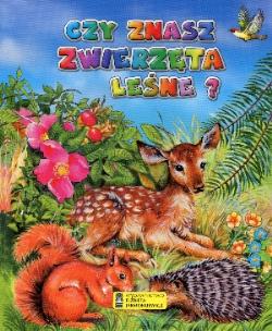 Okładka książki Czy znasz zwierzęta leśne?