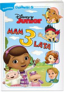 Okładka książki Disney Junior Mam 3 lata