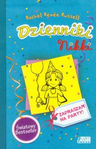 Okładka książki Dzienniki Nikki. Zapraszam na party!