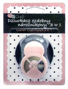 Opakowanie DZIURKACZ NAROZNIKOWY 3W1 BASIC BPZ-DP CRAFT