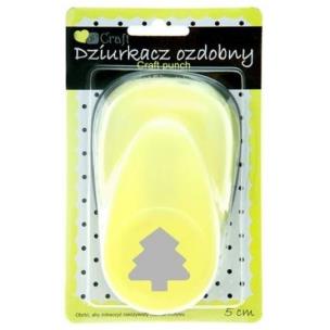 Okładka książki DZIURKACZ OZDOBNY 5 CM JODŁA BPZ-DP CRAFT