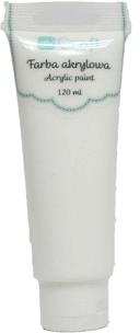 Opakowanie FARBA AKRYLOWA 120 ML TITANIUM WHITE BPZ