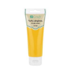 Opakowanie Farba akrylowa ciemnożółta 120ml