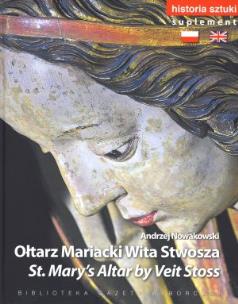 Okładka książki Historia sztuki 20 Ołtarz Mariacki Wita Stwosza  Suplement