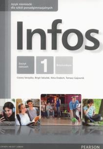 Okładka książki Infos 1 zeszyt ćwiczeń (kurs wieloletni) LO. Język niemiecki