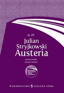 Okładka książki Julian Stryjkowski. Austeria. Biblioteka Opracowań Lektur Szkolnych