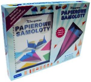 Okładka książki Klasyczne papierowe samoloty. Zestaw