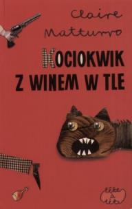 Okładka książki Kociokwik z winem tle