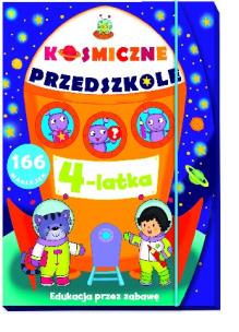 Okładka książki Kosmiczne przedszkole 4 latka