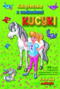 Okładka książki Książeczka z zadaniami. Kucyki