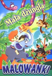 Okładka książki Malowanki - Mała dżungla