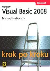 Okładka książki Microsoft Visual Basic 2008 krok po kroku    RM