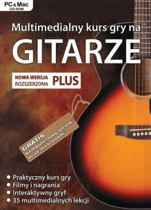 Opakowanie Multimedialny kurs gry na gitarze wersja rozszerzona PLUS