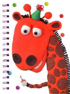 Okładka książki Notatnik A5. Żyrafa. Marzipan