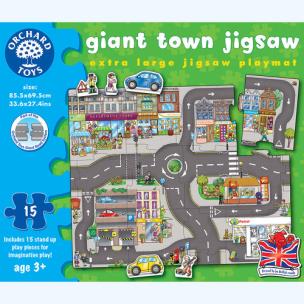 Opakowanie Ogromne miasto Puzzle podłogowe 15 elementów