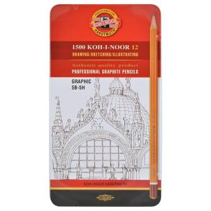 Opakowanie Ołówek grafitowy 1502/III 5B-5H (12 sztuk)