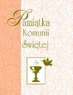Okładka książki Pamiątka Komunii Świętej TW