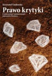 Okładka książki Prawo krytyki. O nowoczesnym i ponowoczesnym pojmo