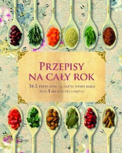 Okładka książki Przepisy na cały rok TW