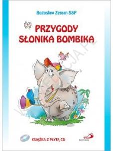 Okładka książki Przygody słonika Bombika  +CD