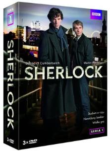 Opakowanie Sherlock. Seria 1 (3 DVD)