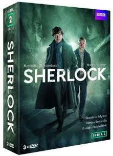 Okładka książki Sherlock. Seria 2 (3 DVD)