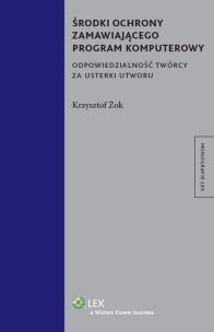 Okładka książki Środki ochrony zamawiającego program komputerowy