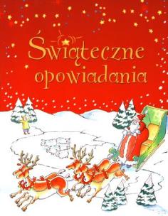 Okładka książki Świąteczne opowiadania - czerwona FK